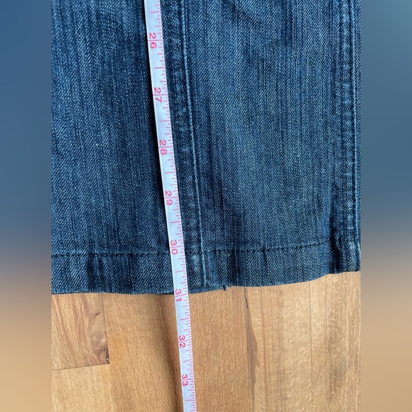 Vintage Forever 21 Belted Pencil Denim Dress, Size Small - Picture 9 of 11